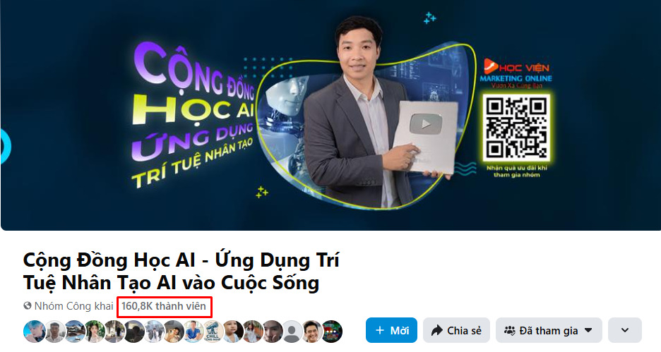 Giảng viên giàu kinh nghiệm thực chiến- Kênh Facebook đạt hàng trăm nghìn thành viên