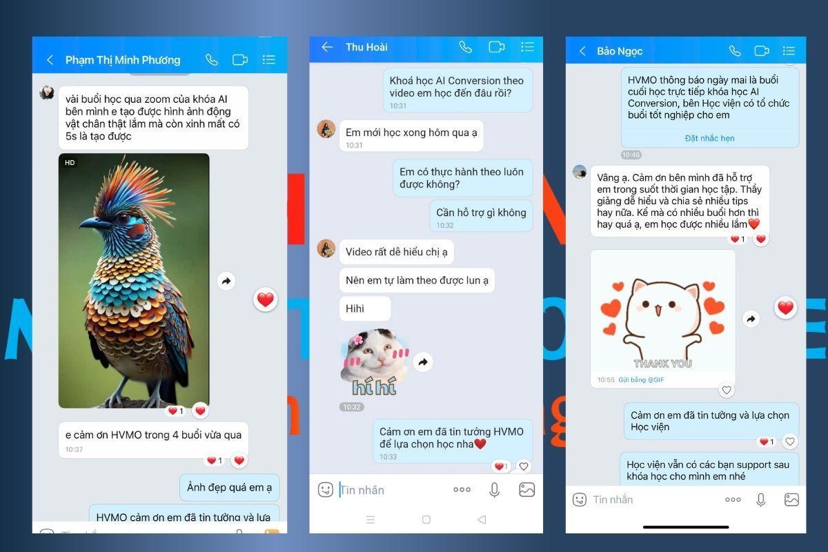 Feedback Từ Học Viên Của HVMO