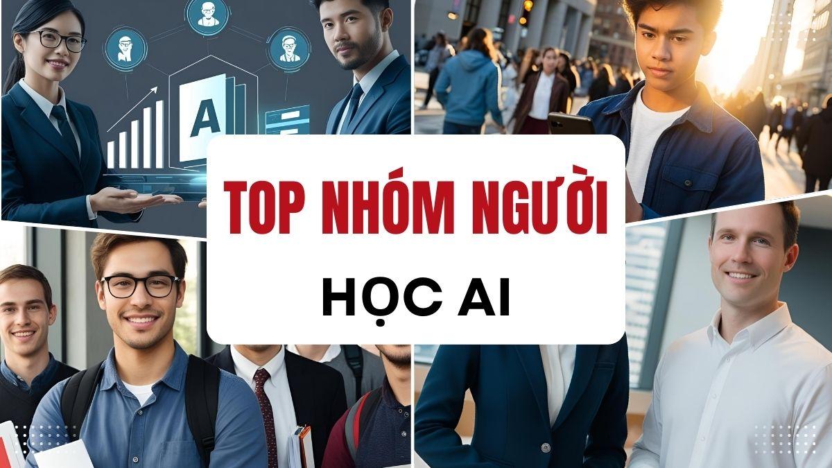 Đối tượng phù hợp tham gia khóa học AI trí tuệ nhân tạo