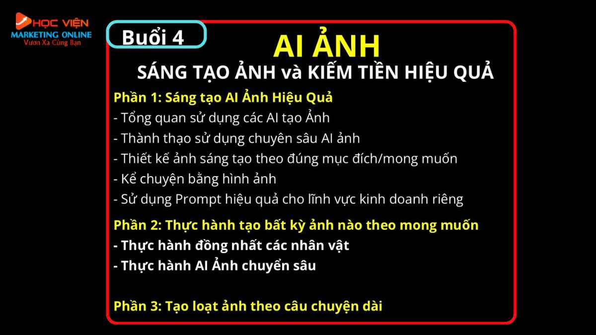 Lộ Trình Khóa Học AI Trí Tuệ Nhân Tạo Tại Quận 10- Buổi 4.1
