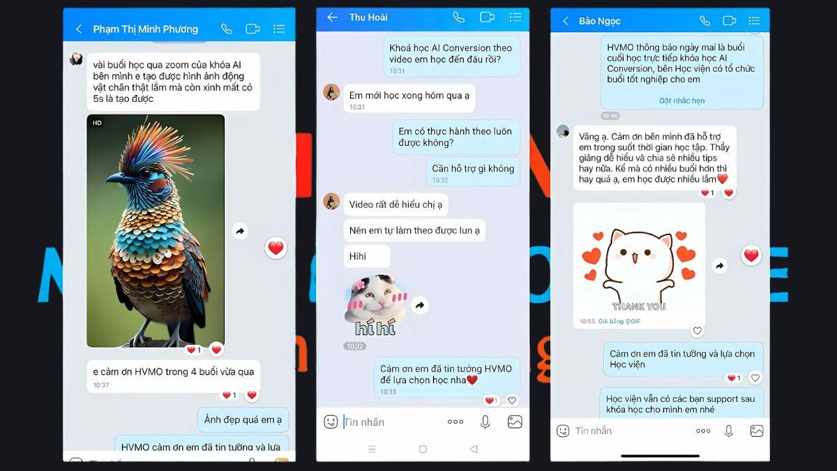 Feedback Của Học Viên Về Khóa Học AI Trí Tuệ Nhân Tạo Tại Quận Long Biên