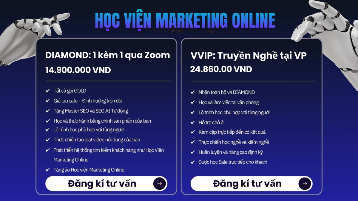 Tiêu chí chọn khóa học AI tại Vĩnh Phúc- Chính sách học phí cụ thể