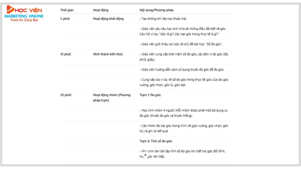 AI trong giáo dục- Soạn giáo án bài giảng
