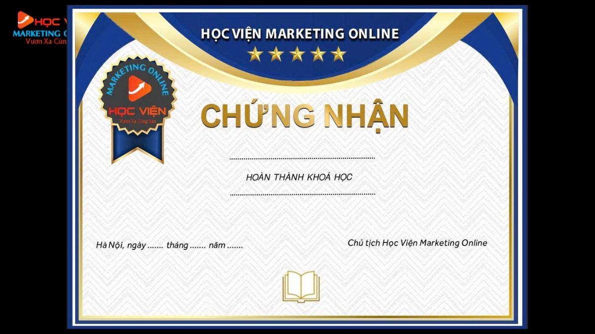 Tại Sao Nên Lựa Chọn Khóa Học Ứng Dụng AI Và Canva Tại HVMO- Chứng chỉ hoàn thành khóa học