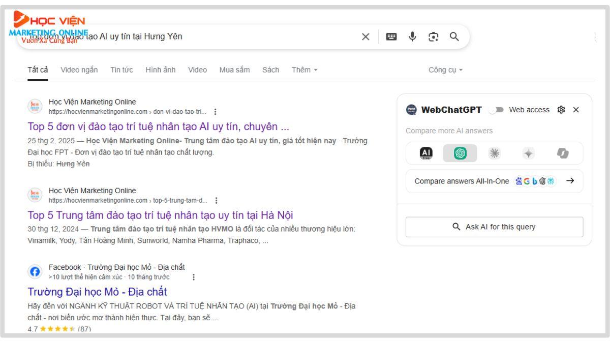 Bí kíp chọn đơn vị đào tạo AI tại Hưng Yên- Kiểm tra uy tín và kinh nghiệm của đơn vị đào tạo