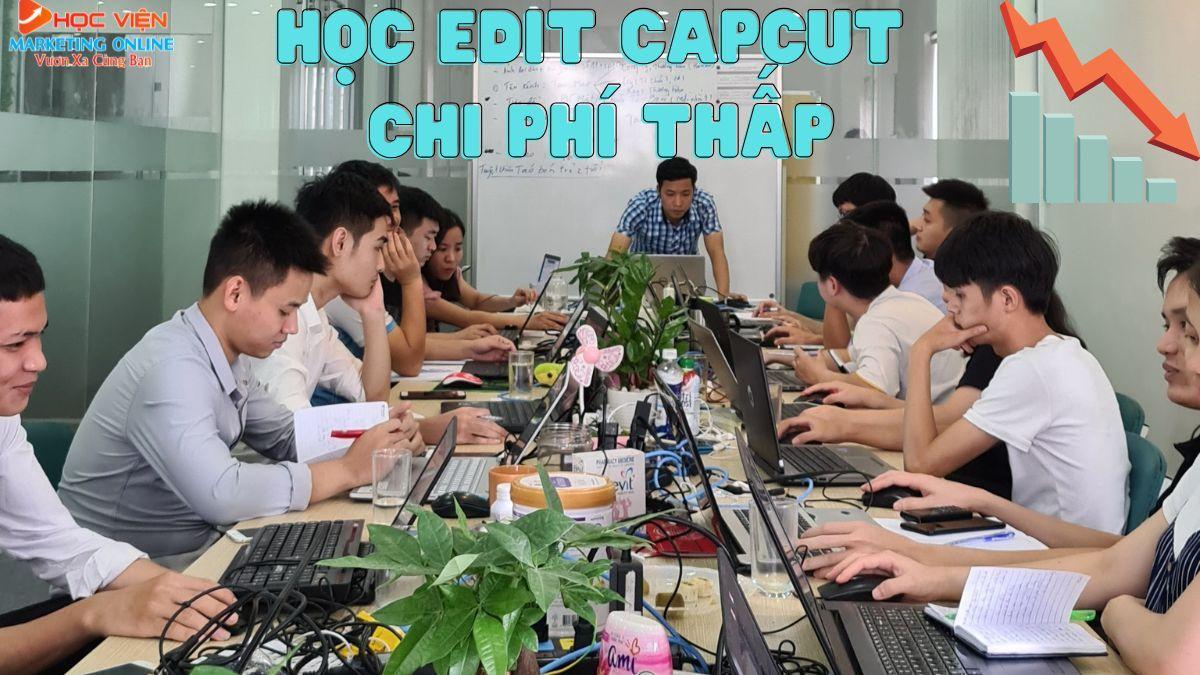 Học phí khóa học edit video CapCut tại HVMO