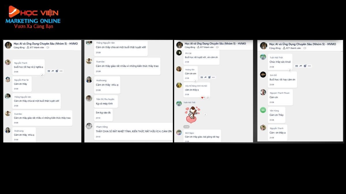 Đánh Giá Thực Tế Từ Học Viên Về Khóa học làm video AI tại HVMO