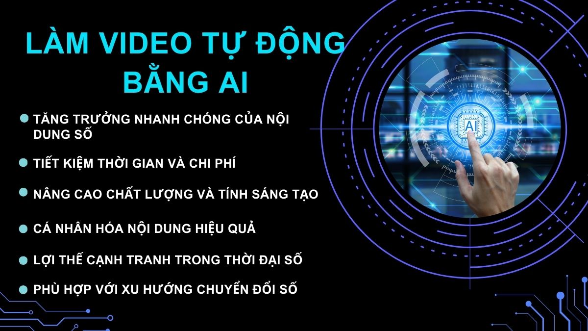 Tại sao khóa học làm video AI tự động là cần thiết?