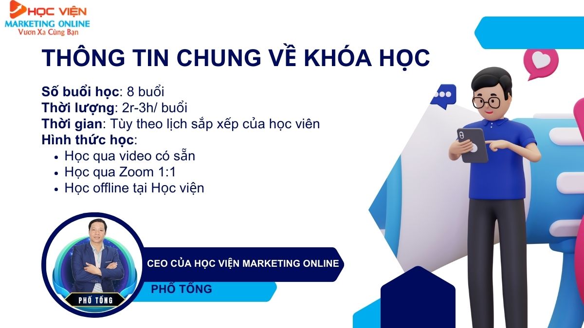 Thông tin chung về khóa học Google Ads tại HVMO