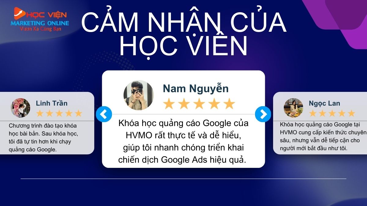 Cảm nhận của học viên