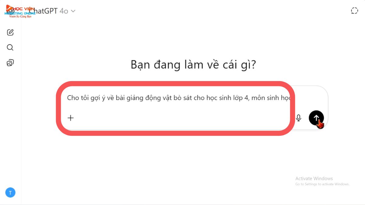 Phần 1: Tổng Quan Về AI- Kỹ thuật viết prompt bước 2