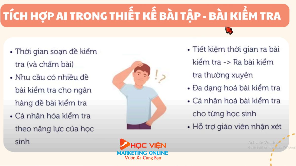 Phần 5: Ứng Dụng AI Trong Thiết Kế Bài tập Và Bài Kiểm Tra- Mục tiêu và lợi ích khi tích hợp AI