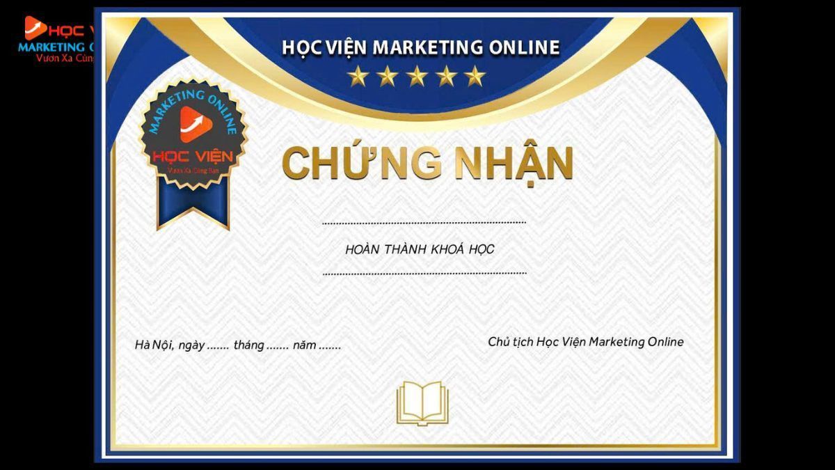 Lý Do Nên Lựa Chọn Khóa Học Ứng Dụng AI Trong Công Việc Tại HVMO- Chứng chỉ hoàn thành khóa học