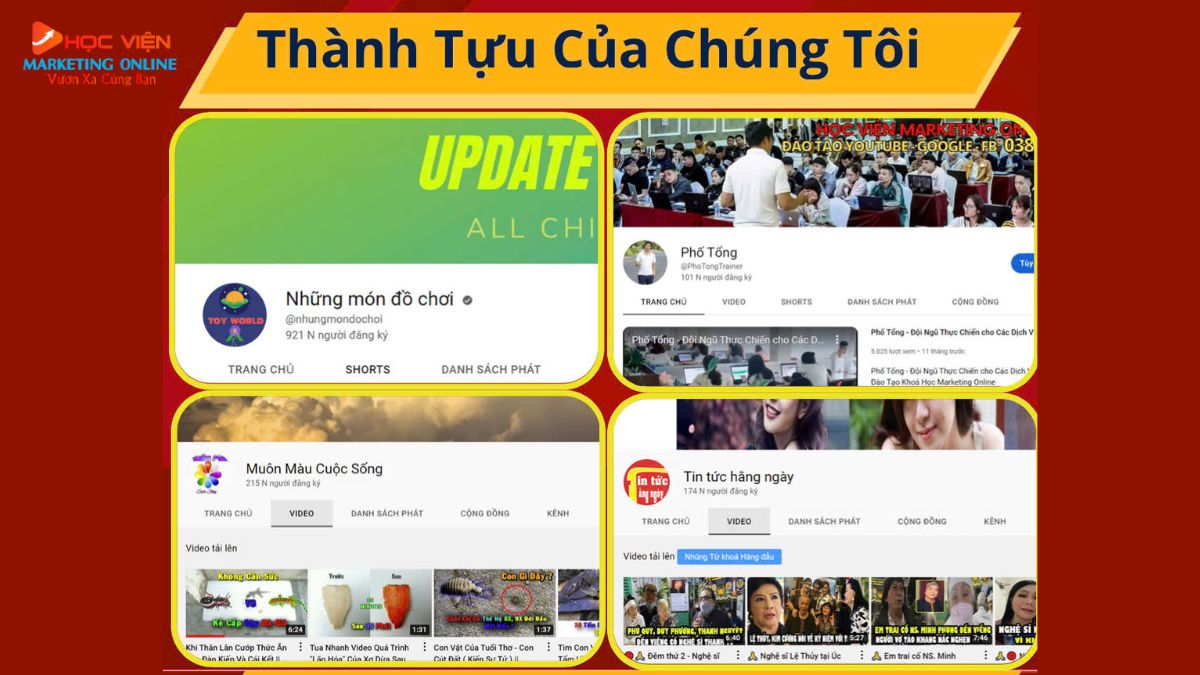 Thành tựu của chúng tôi