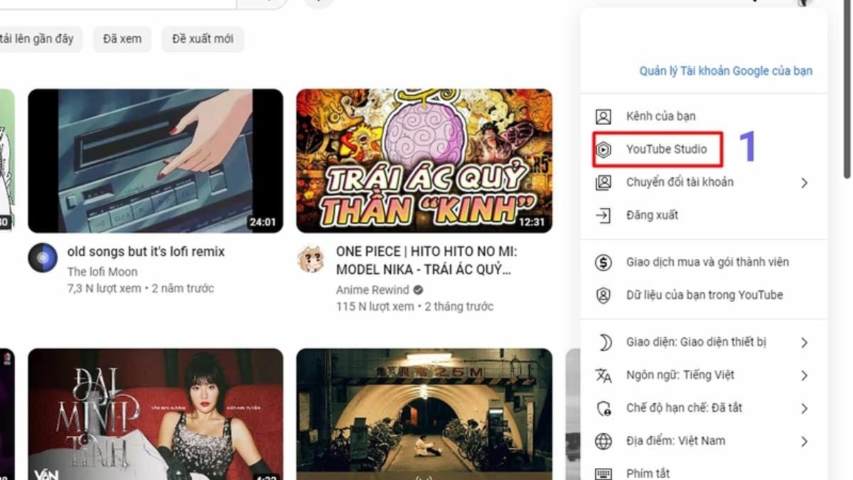 Khung Giờ Đăng Youtube View Ngoại- Đánh giá kênh bước 1