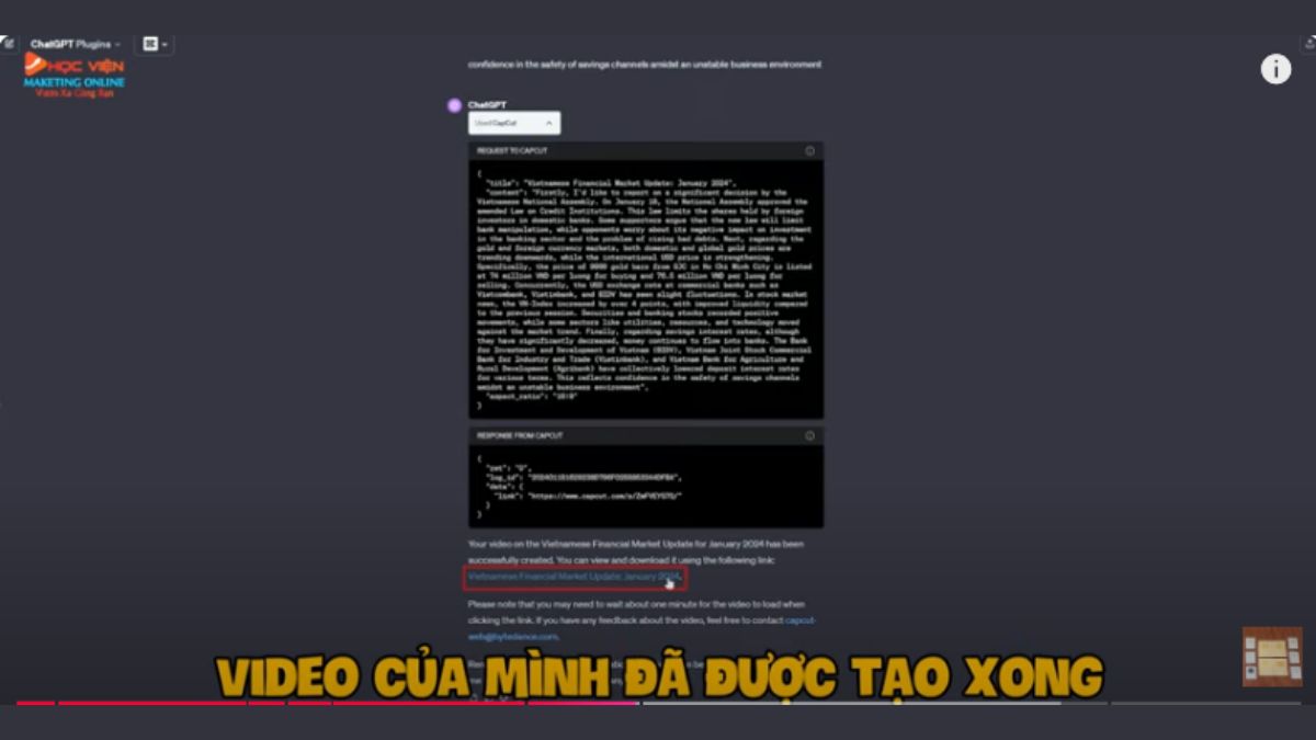Tạo kênh Youtube tin tức bằng AI- Sửa video bằng Capcut