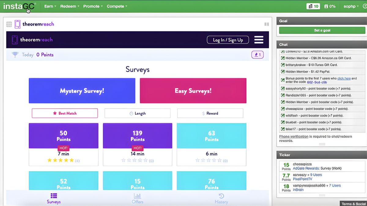 Trang Web Kiếm Tiền Qua Mạng Bằng Cách Xem Quảng Cáo- InstaGC
