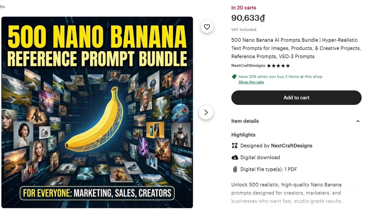 Cách Kiếm Tiền Từ AI Art- Bán prompt thiết kế