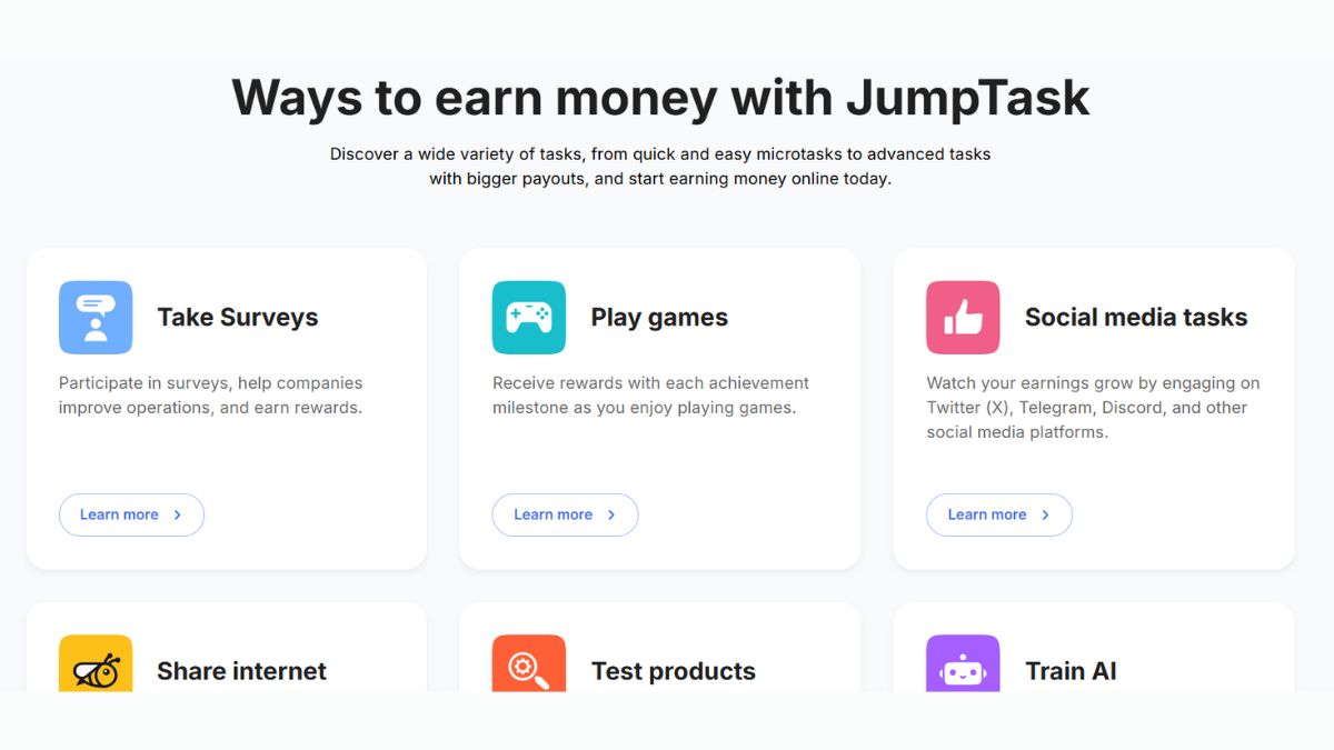 Các Nền Tảng Trả Tiền Cho Việc Training AI- JumpTask