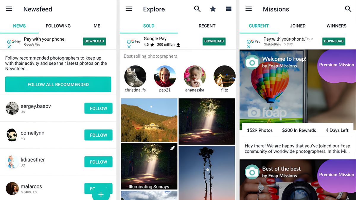 App Kiếm Tiền Online Uy Tín- Foap