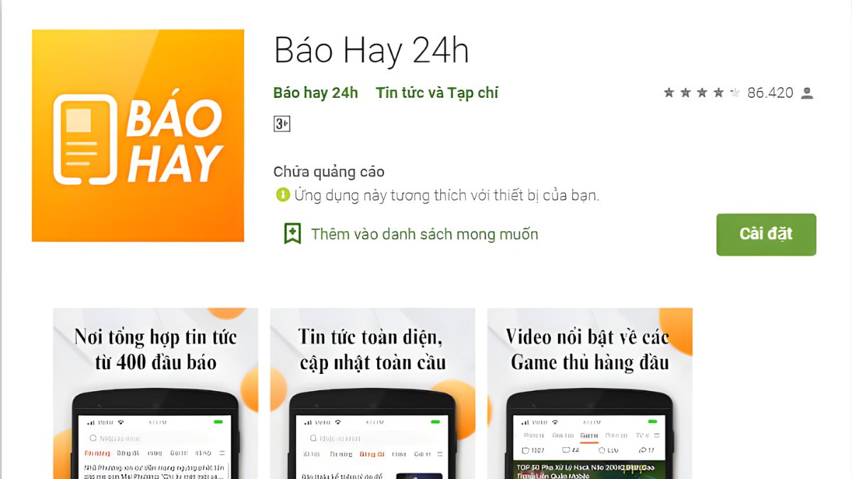 App Kiếm Tiền Online Uy Tín- Báo hay 24h
