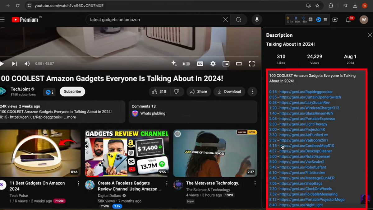 Cách Làm Youtube View Ngoại Ngách Review Sản Phẩm Công Nghệ Bằng AI bước 1.6