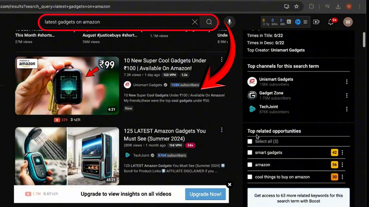 Cách Làm Youtube View Ngoại Ngách Review Sản Phẩm Công Nghệ Bằng AI bước 1.5
