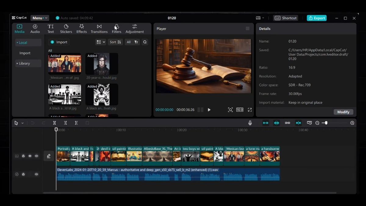 Cách Làm YouTube View Ngoại Bằng AI Với Ngách Tóm Tắt Sách bước 5.1