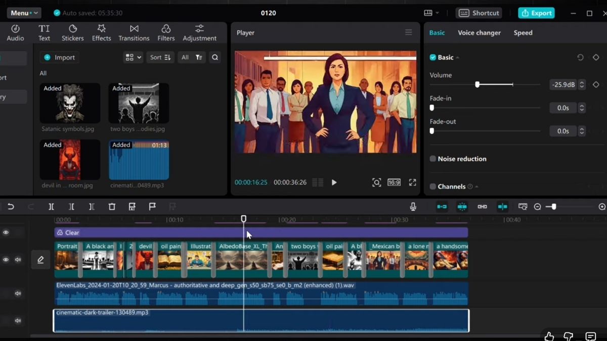Cách Làm YouTube View Ngoại Bằng AI Với Ngách Tóm Tắt Sách bước 5.4