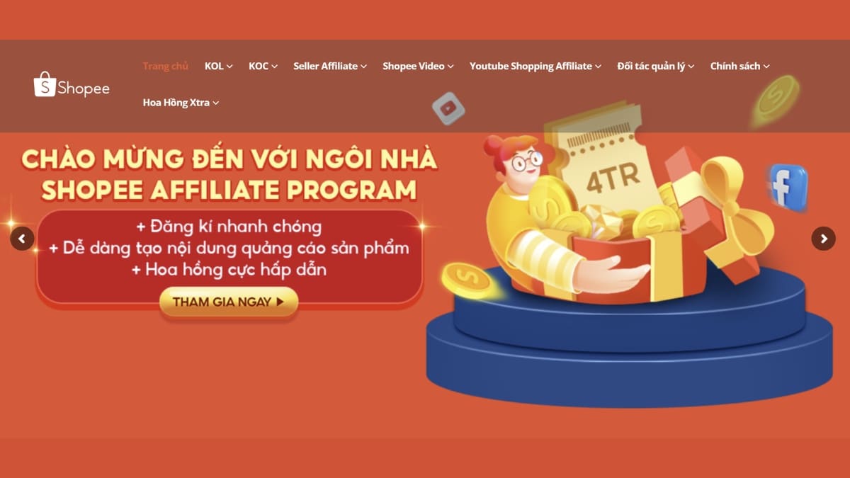 Hướng Dẫn Cách Làm Affiliate Cho Shopee Bằng AI bước 1