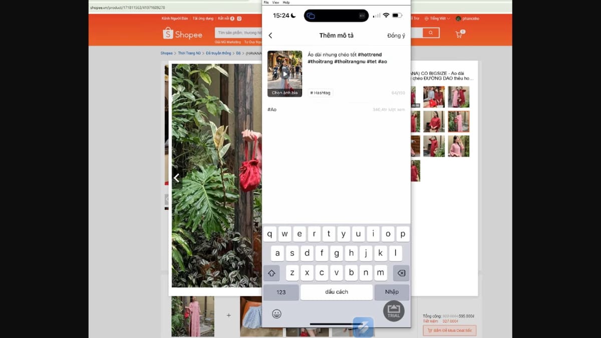 Hướng Dẫn Cách Làm Affiliate Cho Shopee Bằng AI bước 4