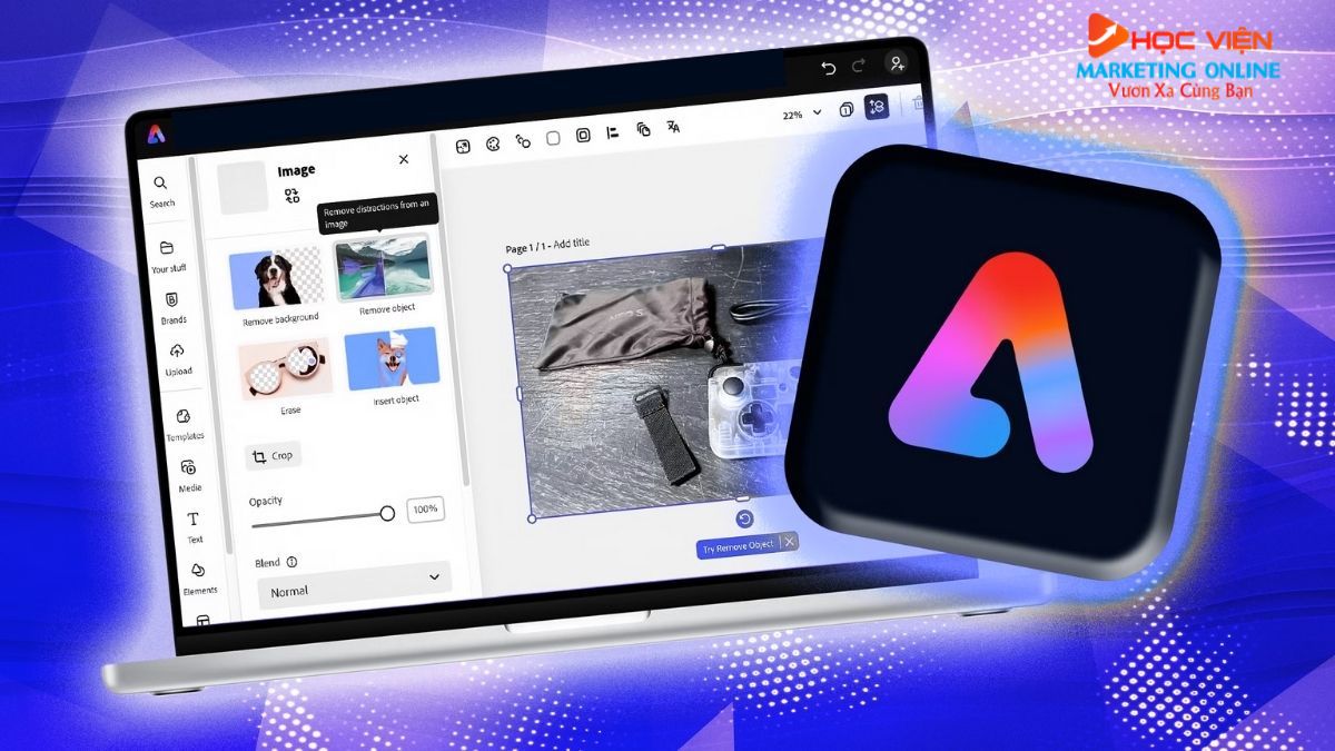 Website Adobe Express Làm Video Quảng Cáo 