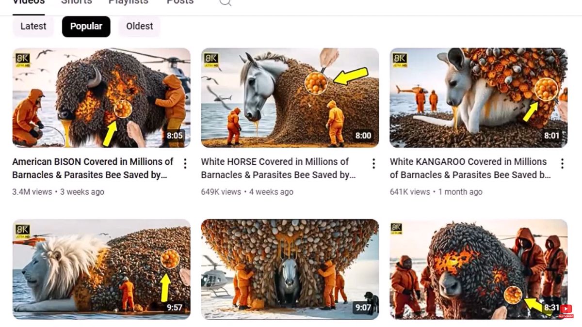 Cách làm/kiếm tiền Youtube view ngoại bằng AI với chủ đề giải cứu động vật bước 2.2