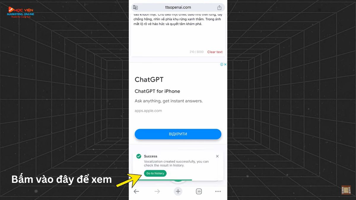 Tạo giọng đọc cho video bằng công cụ Text to Speech bước 5.1