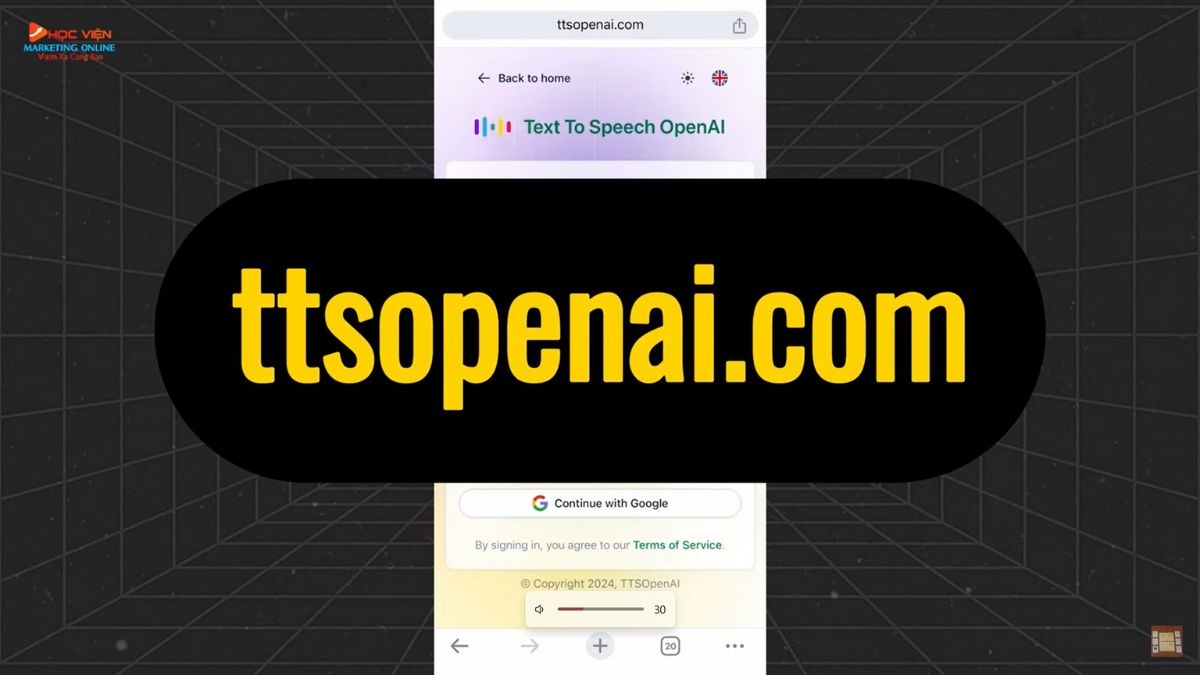 Tạo giọng đọc cho video bằng công cụ Text to Speech bước 1.1 