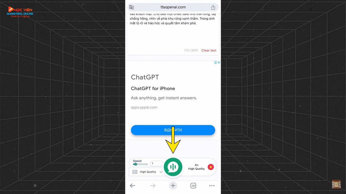 Tạo giọng đọc cho video bằng công cụ Text to Speech bước 4