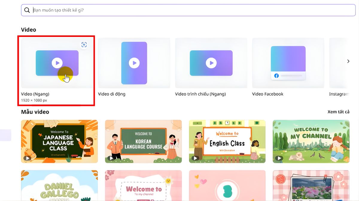 Hướng Dẫn Cách Làm Video Kể Chuyện Trên Canva- Biên tập video bước 1.2