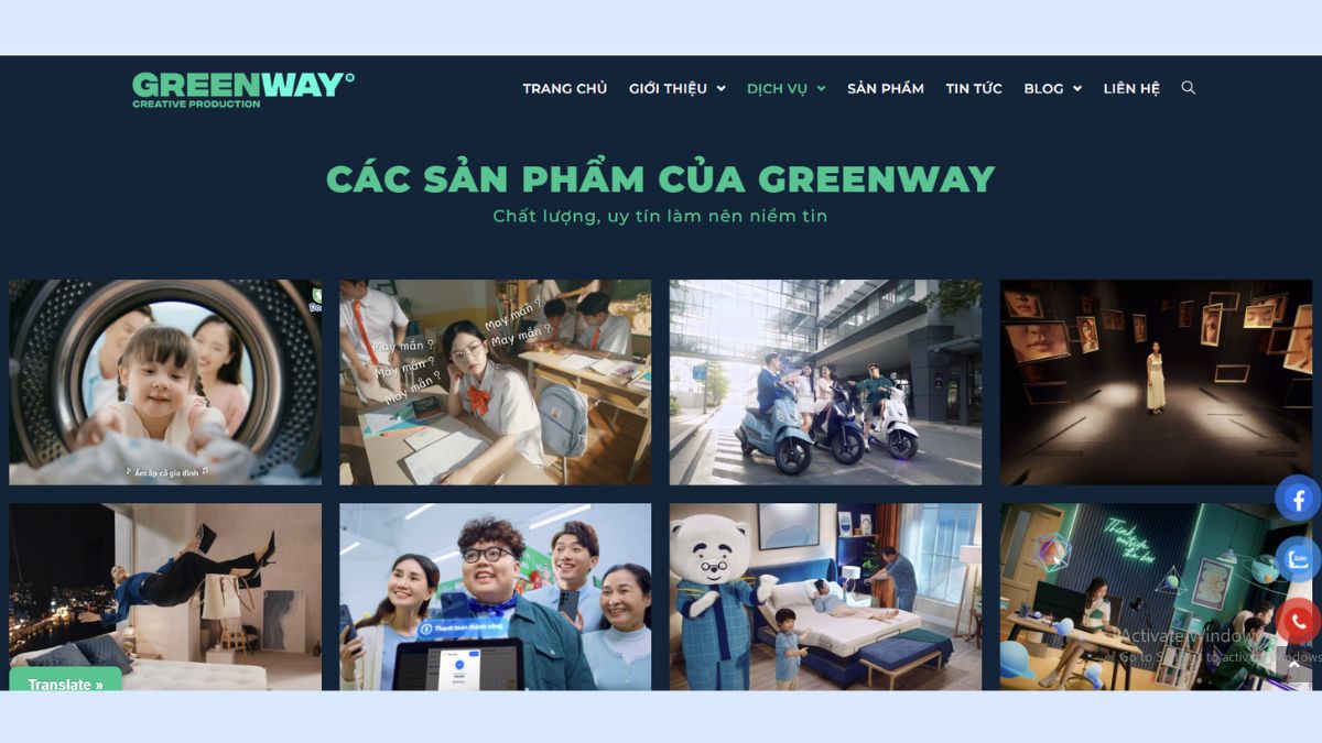 Dự án nổi bật của Greenway