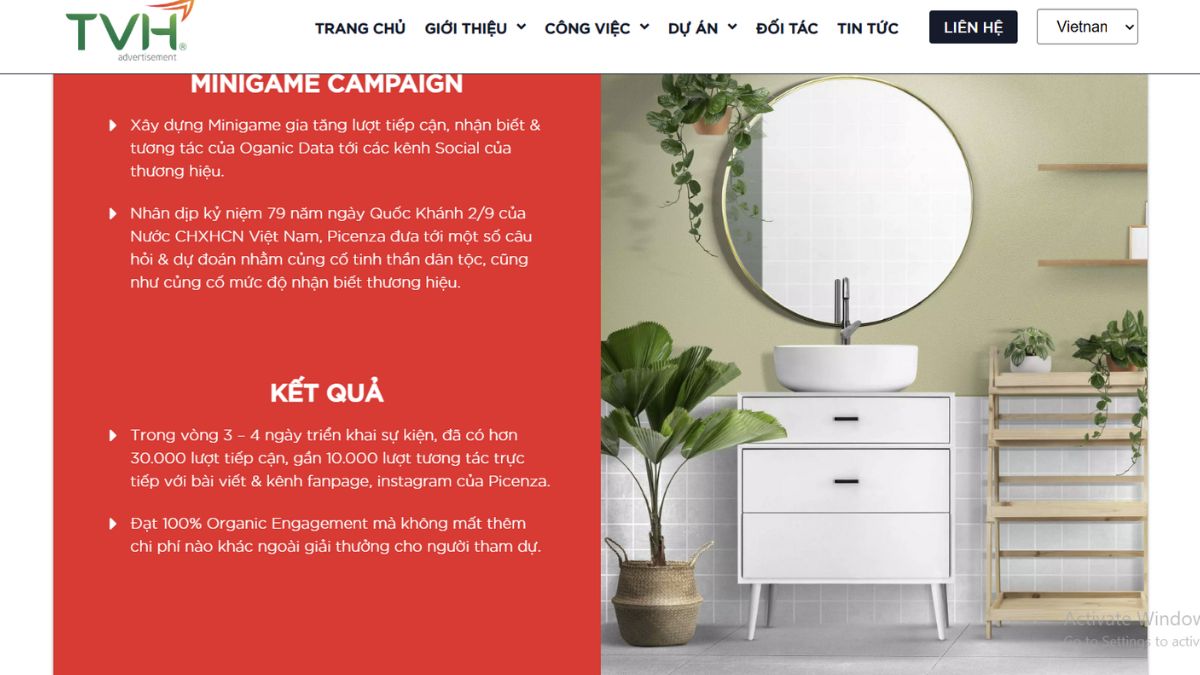 Dự án tiêu biểu tại TVH Group