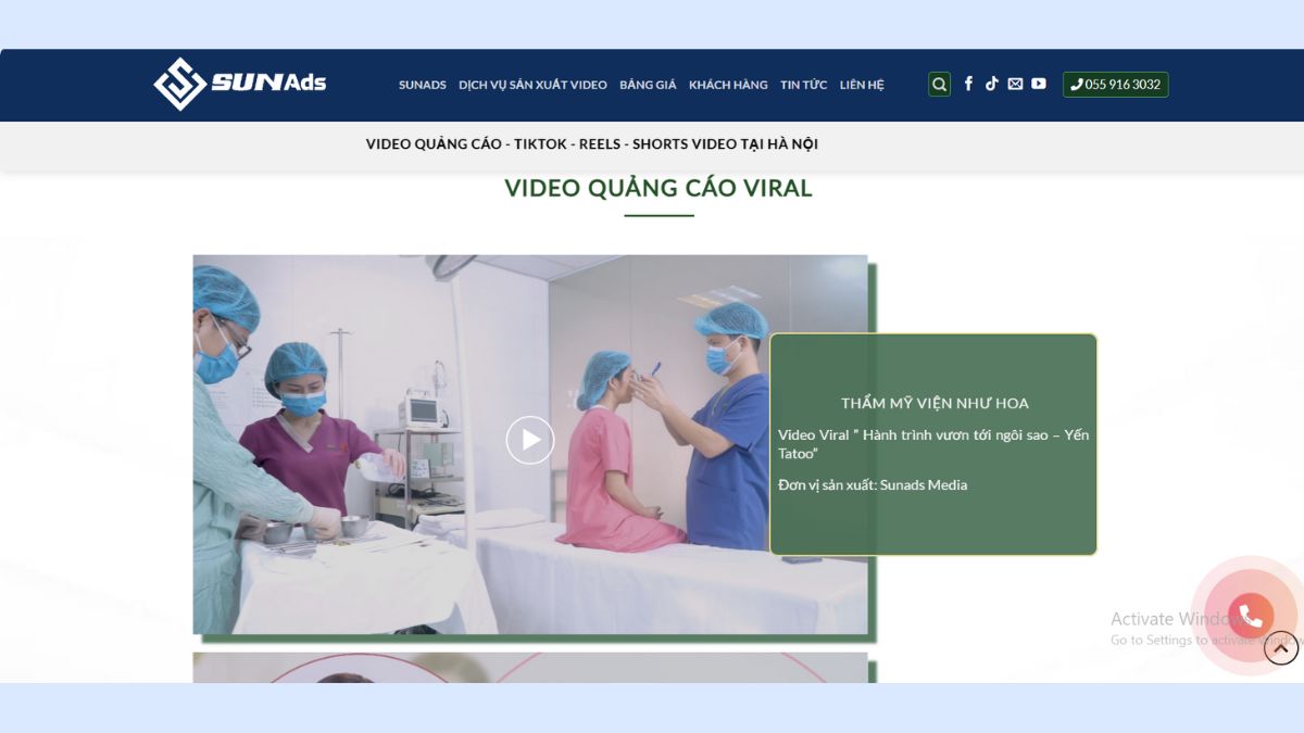 Dự án nổi bật của SunAds Media