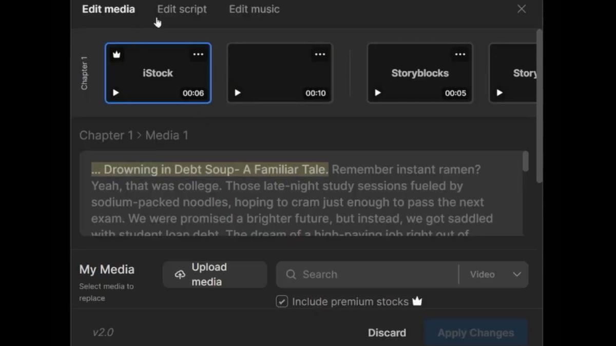 Cách Xây Kênh YouTube View Ngoại Bằng AI InVideo- Cách sử dụng bước 5