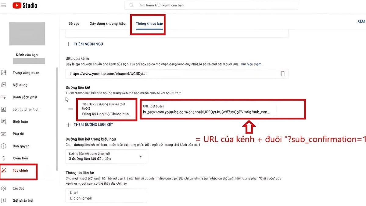 Bước 2.10 Làm YouTube View Ngoại Không Lộ Mặt chi tiết