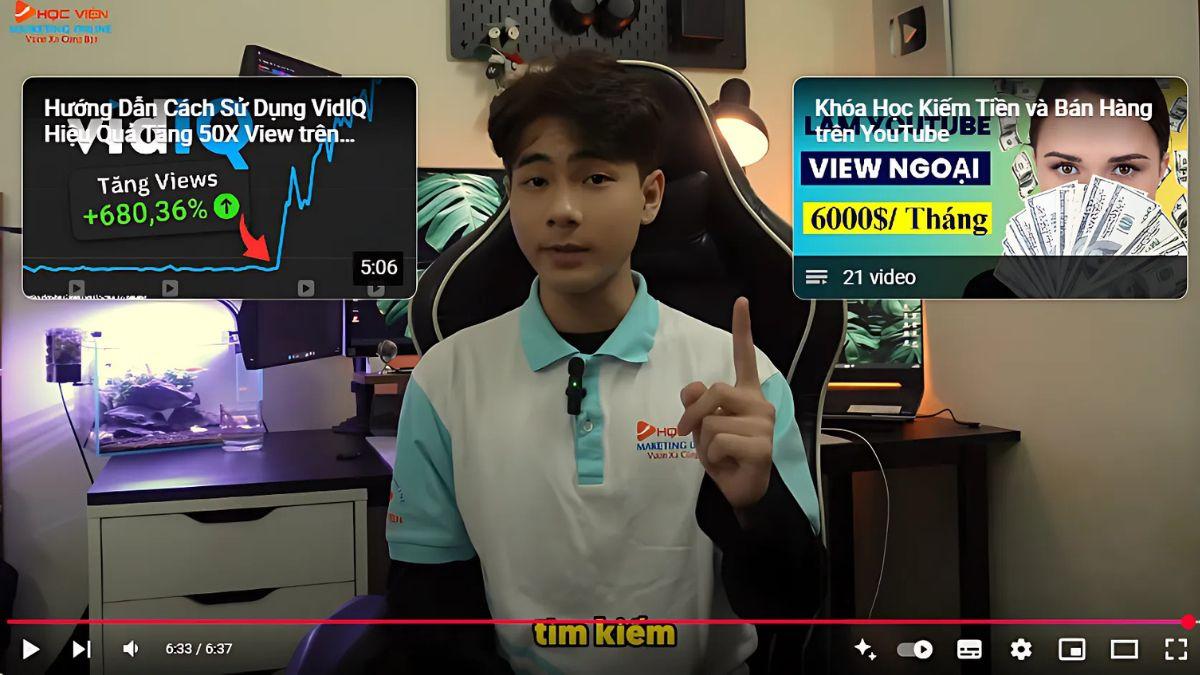 Bước 5.6 Làm YouTube View Ngoại Không Lộ Mặt chi tiết