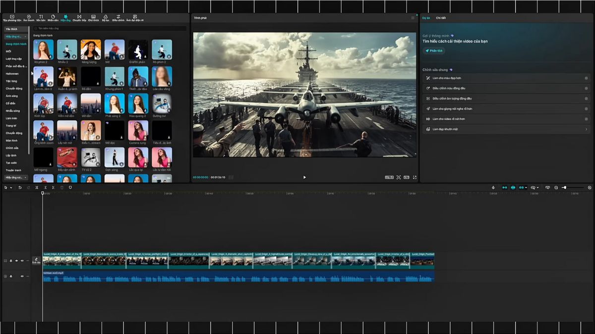 Cách Làm Youtube Kiếm Tiền View Ngoại Không Lộ Mặt Ngách Lịch Sử Quân Sự Bằng AI- Tạo video bước 2