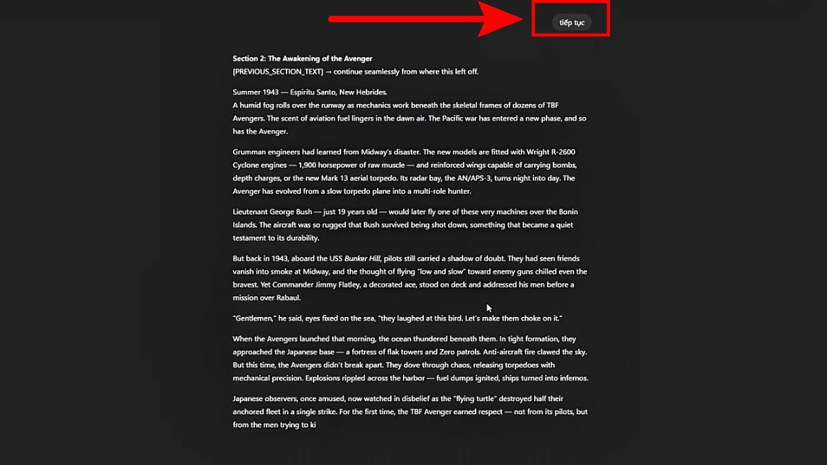 Cách Làm Youtube Kiếm Tiền View Ngoại Không Lộ Mặt Ngách Lịch Sử Quân Sự Bằng AI- Tạo kịch bản Bước 3.1