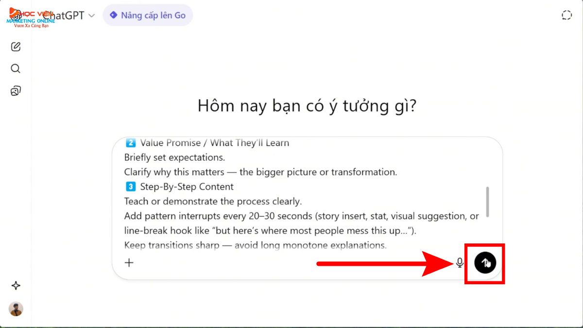Hướng Dẫn Cách Làm Youtube Kiếm Tiền View Ngoại Không Lộ Mặt Ngách Thể Thao Bằng AI- Tạo chủ đề video bước 2.1
