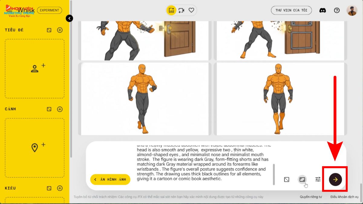 Hướng Dẫn Cách Làm Youtube Kiếm Tiền View Ngoại Không Lộ Mặt Ngách Thể Thao Bằng AI- Tạo hình ảnh nhân vật chính bước 4