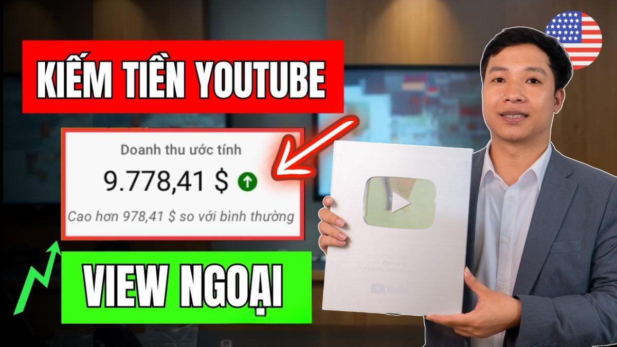 Làm YouTube View Ngoại Là Gì? Bí Kíp Tạo Thu Nhập Khủng Mỗi Tháng!