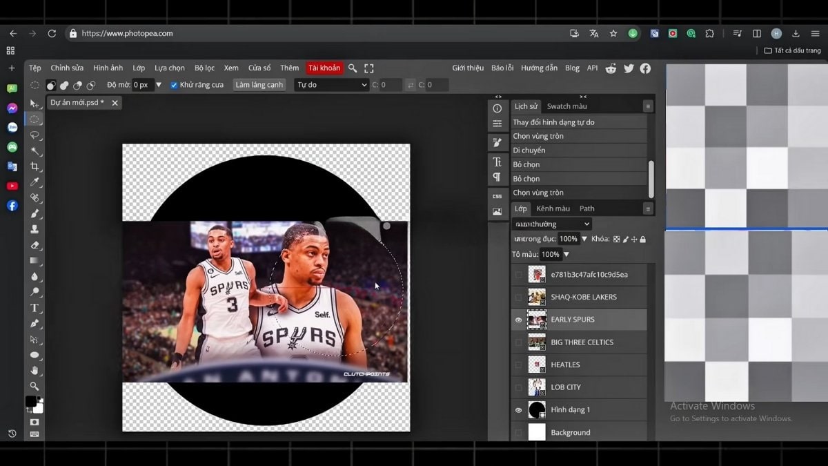 Hướng Dẫn Cách Làm YouTube View Ngoại Không Lộ Mặt Ngách Bóng Rổ Bằng AI- Edit và xuất bản video bước 1