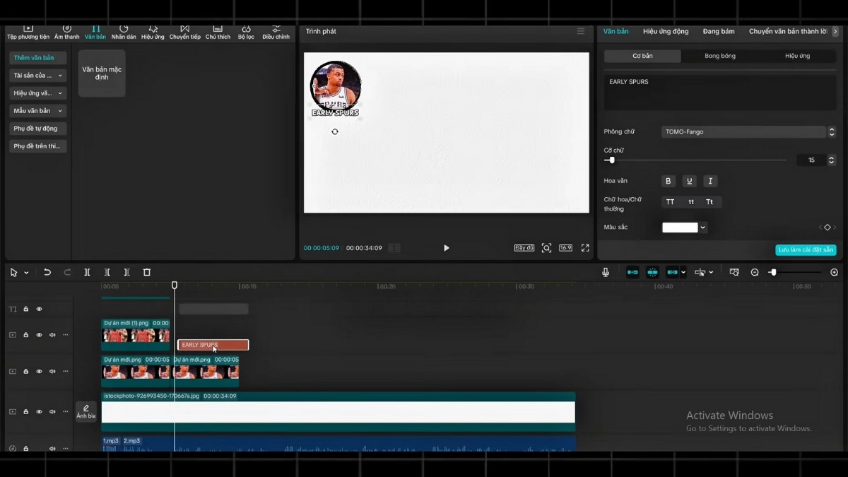 Hướng Dẫn Cách Làm YouTube View Ngoại Không Lộ Mặt Ngách Bóng Rổ Bằng AI- Edit và xuất bản video bước 2.1